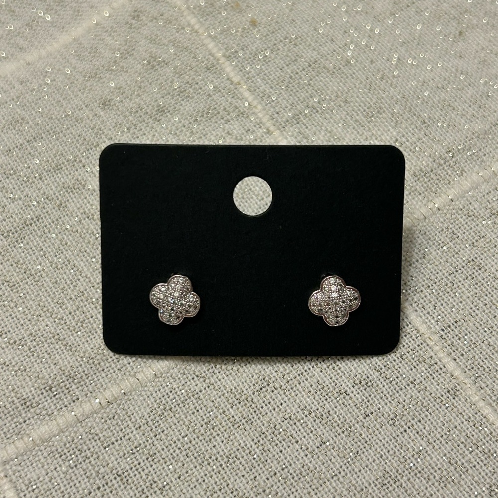 Elegant Silver Stud Earrings